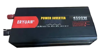 Перетворювач напруги AGM 12V &rarr; 220V 4500W чиста синусоїда з LCD-дисплеєм ∙ Перетворювач напруги AGM 12V &rarr; 220V 4500W чистий синус LCD 17301 фото