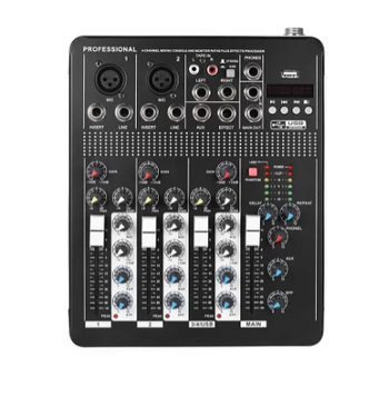 Мікшерний пульт Аудіо мікшер Yamaha Mixer BT4000 ∙ 4 канали ∙ MP3 ∙ USB ∙ Bluetooth 14101 фото