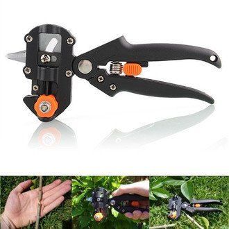 Садові ножиці - секатор Professional Grafting tool для щеплення підрізування рослин 12253 фото